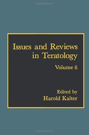 Seller image for Issues and Reviews in Teratology by Kalter, H. [Paperback ] for sale by booksXpress