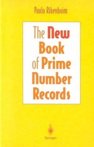Imagen del vendedor de The New Book of Prime Number Records (Computers and Medicine) by Ribenboim, Paulo [Hardcover ] a la venta por booksXpress
