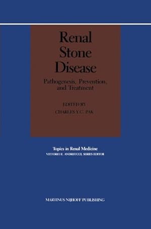 Seller image for Renal Stone Disease: Pathogenesis, Prevention, and Treatment (Topics in Renal Medicine (5)) [Hardcover ] for sale by booksXpress