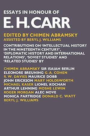Seller image for Essays in Honour of E. H. Carr [Paperback ] for sale by booksXpress
