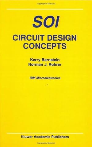 Seller image for SOI Circuit Design Concepts by Bernstein, Kerry, Rohrer, Norman J. [Hardcover ] for sale by booksXpress