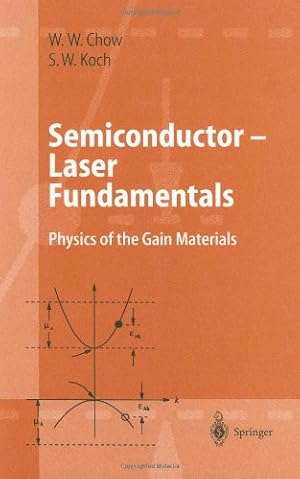 Image du vendeur pour Semiconductor-Laser Fundamentals: Physics of the Gain Materials by Chow, Weng W., Koch, Stephan W. [Hardcover ] mis en vente par booksXpress