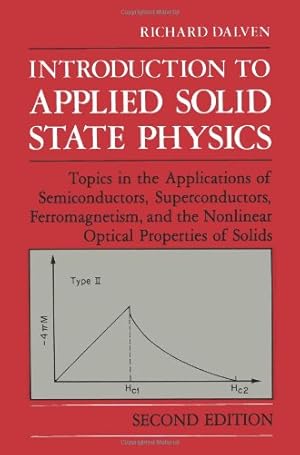 Seller image for Introduction to Applied Solid State Physics: "Topics In The Applications Of Semiconductors, Superconductors, Ferromagnetism, And The Nonlinear Optical Properties Of Solids" by Dalven, R. [Paperback ] for sale by booksXpress