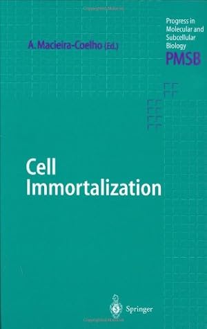 Image du vendeur pour Cell Immortalization (Progress in Molecular and Subcellular Biology (24)) (v. 24) [Hardcover ] mis en vente par booksXpress