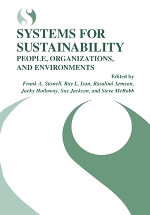 Seller image for Systems for Sustainability: People, Organizations, And Environments [Paperback ] for sale by booksXpress