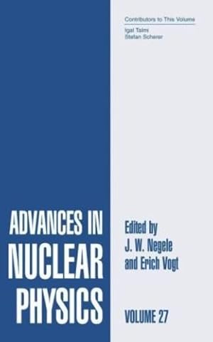 Seller image for Advances in Nuclear Physics: Volume 27 (Advances in Nuclear Physics (27)) [Hardcover ] for sale by booksXpress