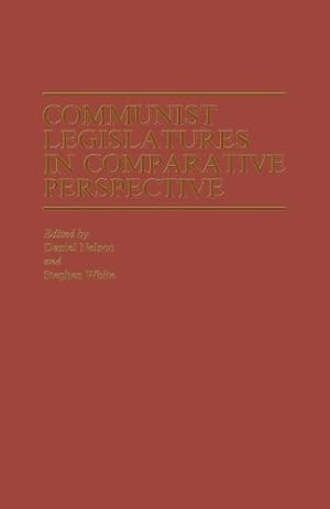 Immagine del venditore per Communist Legislatures in Comparative Perspective [Paperback ] venduto da booksXpress