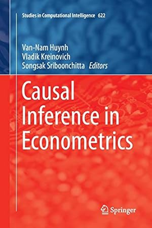 Seller image for Causal Inference in Econometrics (Studies in Computational Intelligence) [Paperback ] for sale by booksXpress