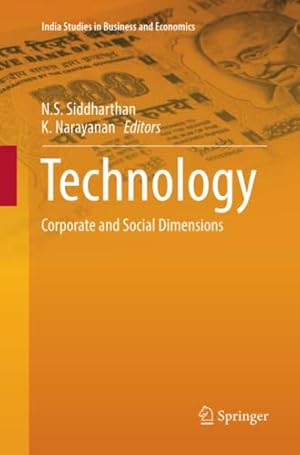 Seller image for Technology: Corporate and Social Dimensions (India Studies in Business and Economics) [Paperback ] for sale by booksXpress