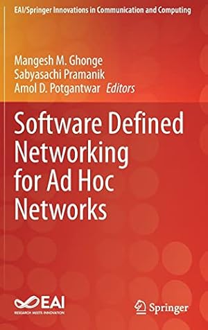 Seller image for Software Defined Networking for Ad Hoc Networks (EAI/Springer Innovations in Communication and Computing) [Hardcover ] for sale by booksXpress