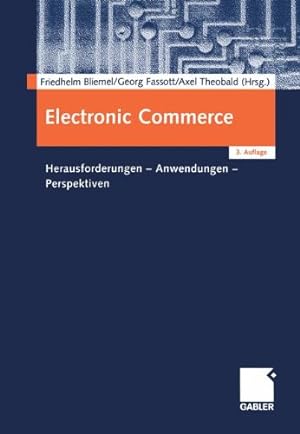 Seller image for Electronic Commerce (German Edition) [Paperback ] for sale by booksXpress