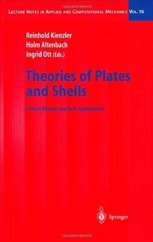 Seller image for Theories of Plates and Shells [Hardcover ] for sale by booksXpress