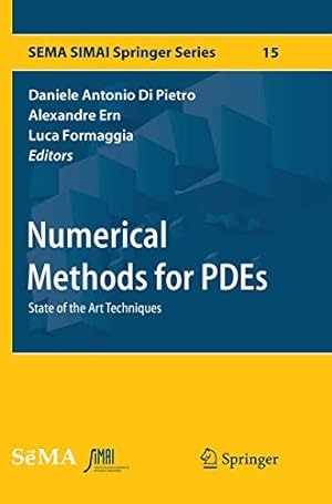 Seller image for Numerical Methods for PDEs: State of the Art Techniques (SEMA SIMAI Springer Series) [Paperback ] for sale by booksXpress
