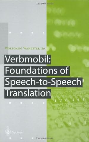 Seller image for Verbmobil: Foundations of Speech-to-Speech Translation (Artificial Intelligence) [Hardcover ] for sale by booksXpress
