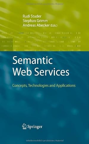 Seller image for Semantic Web Services: Concepts, Technologies, and Applications [Hardcover ] for sale by booksXpress