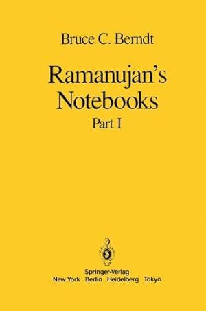 Immagine del venditore per Ramanujan's Notebooks Part I by Berndt, Bruce C. [Paperback ] venduto da booksXpress