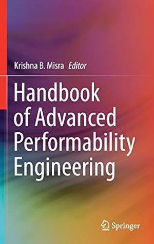 Immagine del venditore per Handbook of Advanced Performability Engineering [Hardcover ] venduto da booksXpress