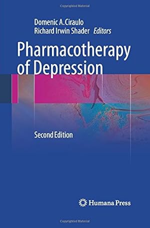 Seller image for Pharmacotherapy of Depression [Paperback ] for sale by booksXpress