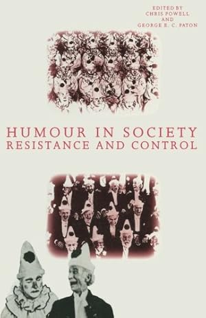 Imagen del vendedor de Humour in Society: Resistance and Control [Paperback ] a la venta por booksXpress