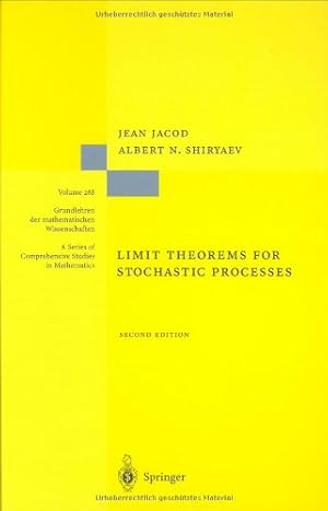 Imagen del vendedor de Limit Theorems for Stochastic Processes by Jacod, Jean, Shiryaev, Albert [Hardcover ] a la venta por booksXpress
