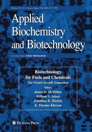 Seller image for Twenty-Seventh Symposium on Biotechnology for Fuels and Chemicals (ABAB Symposium) [Paperback ] for sale by booksXpress