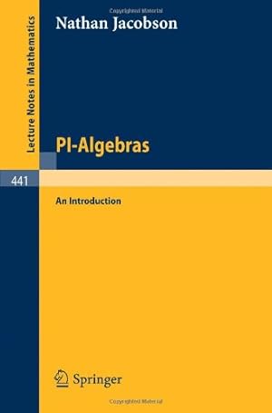 Immagine del venditore per Pi-Algebras: An Introduction by Jacobson, Nathan [Paperback ] venduto da booksXpress