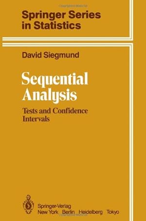 Immagine del venditore per Sequential Analysis: Tests and Confidence Intervals (Springer Series in Statistics) by Siegmund, David [Paperback ] venduto da booksXpress