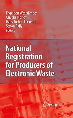 Immagine del venditore per National Registration for Producers of Electronic Waste [Hardcover ] venduto da booksXpress