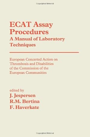 Seller image for Ecat Assay Procedures A Manual of Laboratory Techniques by Jespersen, J. [Paperback ] for sale by booksXpress
