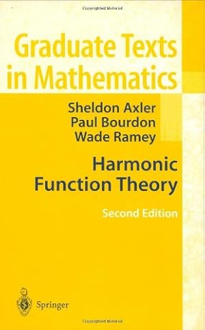 Seller image for Harmonic Function Theory (Graduate Texts in Mathematics (137)) by Sheldon Axler, Paul Bourdon, Wade Ramey [Hardcover ] for sale by booksXpress