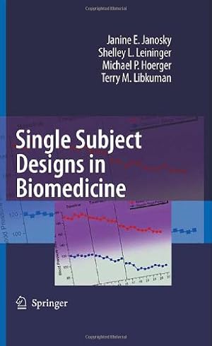 Seller image for Single Subject Designs in Biomedicine by Janosky, Janine E., Leininger, Shelley L., Hoerger, Michael P., Libkuman, Terry M. [Hardcover ] for sale by booksXpress