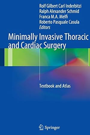 Seller image for Minimally Invasive Thoracic and Cardiac Surgery: Textbook and Atlas [Paperback ] for sale by booksXpress