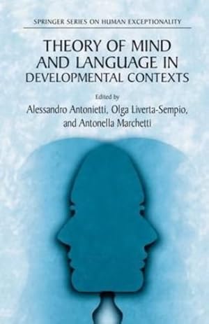 Seller image for Theory of Mind and Language in Developmental Contexts [Hardcover ] for sale by booksXpress