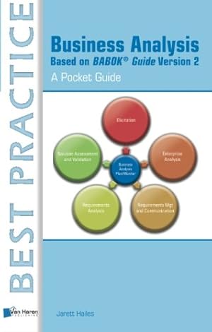 Imagen del vendedor de Business Analysis Based On Babok Guide Version 2: A Pocket Guide [Paperback ] a la venta por booksXpress