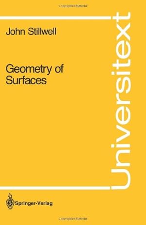 Seller image for Geometry of Surfaces (Universitext) by Stillwell, John [Paperback ] for sale by booksXpress