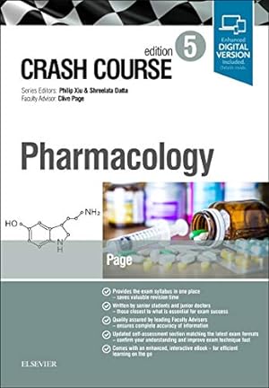 Seller image for Crash Course: Pharmacology by Page BSc MB ChB, Catrin [Paperback ] for sale by booksXpress