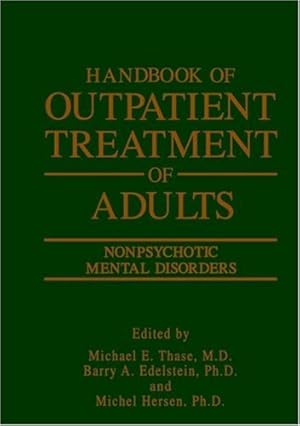 Seller image for Handbook of Outpatient Treatment of Adults: Nonpsychotic Mental Disorders [Hardcover ] for sale by booksXpress