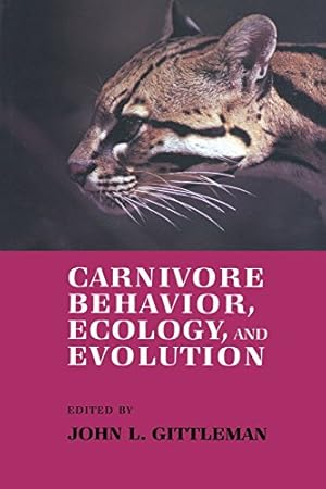 Seller image for Carnivore behavior, ecology, and evolution (v. 1) [Paperback ] for sale by booksXpress