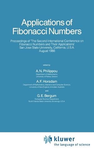 Immagine del venditore per Applications of Fibonacci Numbers: Volume 2 [Hardcover ] venduto da booksXpress