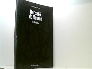 Bild des Verkufers fr Herzog and De Meuron: 1978-2007 AV 114 + 77 zum Verkauf von Book Broker