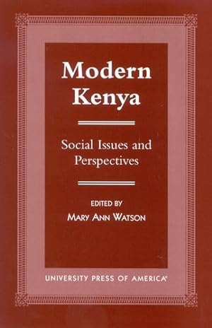 Seller image for Modern Kenya: Social Issues and Perspectives [Hardcover ] for sale by booksXpress