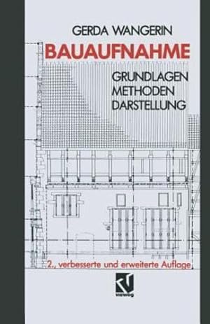 Bild des Verkufers fr Bauaufnahme (German Edition) by Wangerin, Gerda [Paperback ] zum Verkauf von booksXpress