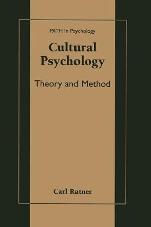 Seller image for Cultural Psychology (Path in Psychology) by Ratner, Carl [Paperback ] for sale by booksXpress