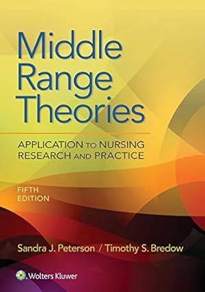 Immagine del venditore per Middle Range Theories: Application to Nursing Research and Practice [Soft Cover ] venduto da booksXpress