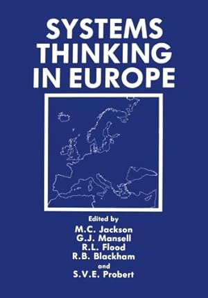 Imagen del vendedor de Systems Thinking in Europe by Blackham, R.B. [Paperback ] a la venta por booksXpress