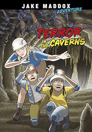 Seller image for Terror in the Caverns (Jake Maddox Adventure) by Maddox, Jake [Hardcover ] for sale by booksXpress