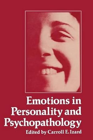 Seller image for Emotions in Personality and Psychopathology (Critical Issues in Social Justice) [Paperback ] for sale by booksXpress