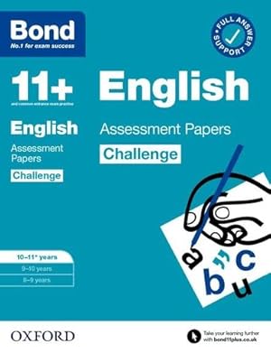 Immagine del venditore per Bond 11+: Bond 11+ English Challenge Assessment Papers 10-11 years [Broché ] venduto da booksXpress