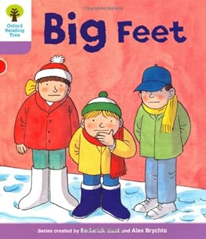 Image du vendeur pour Oxford Reading Tree: Level 1+: First Sentences: Big Feet by Howell, Gill [Paperback ] mis en vente par booksXpress