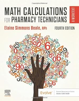 Seller image for Math Calculations for Pharmacy Technicians: A Worktext, 4e by Beale RPh, Elaine [Paperback ] for sale by booksXpress